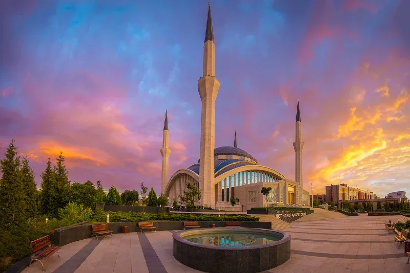 mosqea hamiti ad Ankara Turchia , citta della turchia 