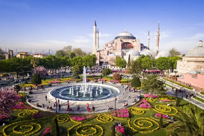 Agia sophia turchia a rimavera , quando andare in turchia