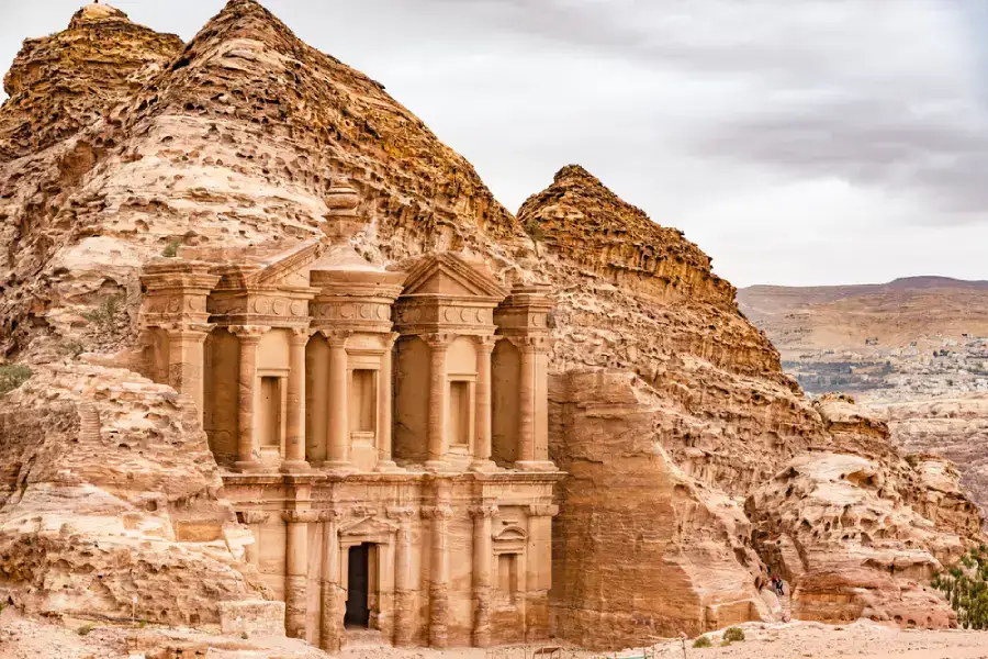 petra , wadi musa giordania