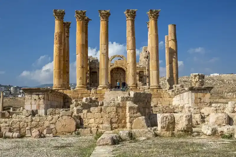 jerash antica , jerash giordania