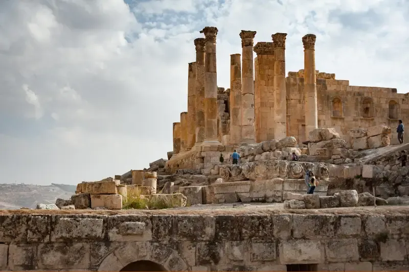 la cittadella antica di amman , cittadella di amman