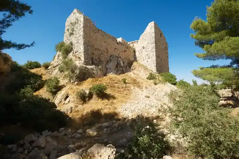 ajlun , castello di ajlun giordania