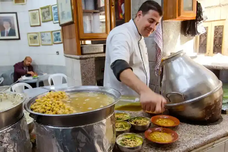 ristorante locale ad amman , amman giordania