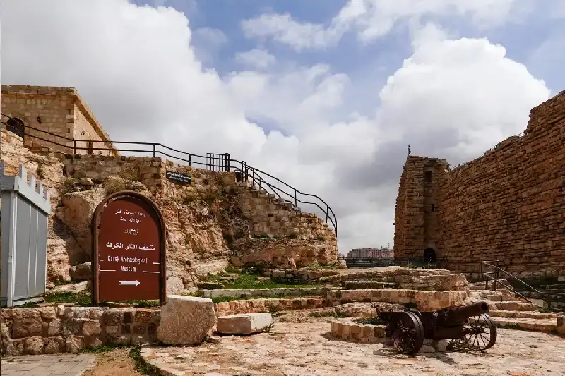 kerak Giordania , castello di Kerak 