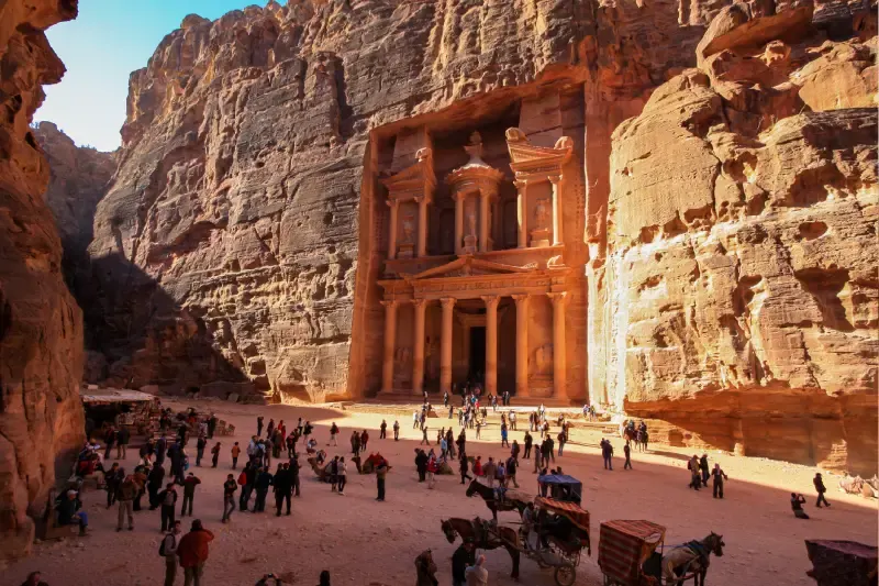 petra giordania , citta della giordania