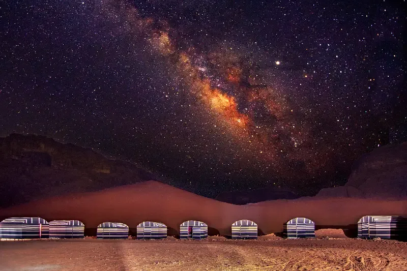 wadi rum giordania , citta della giordania
