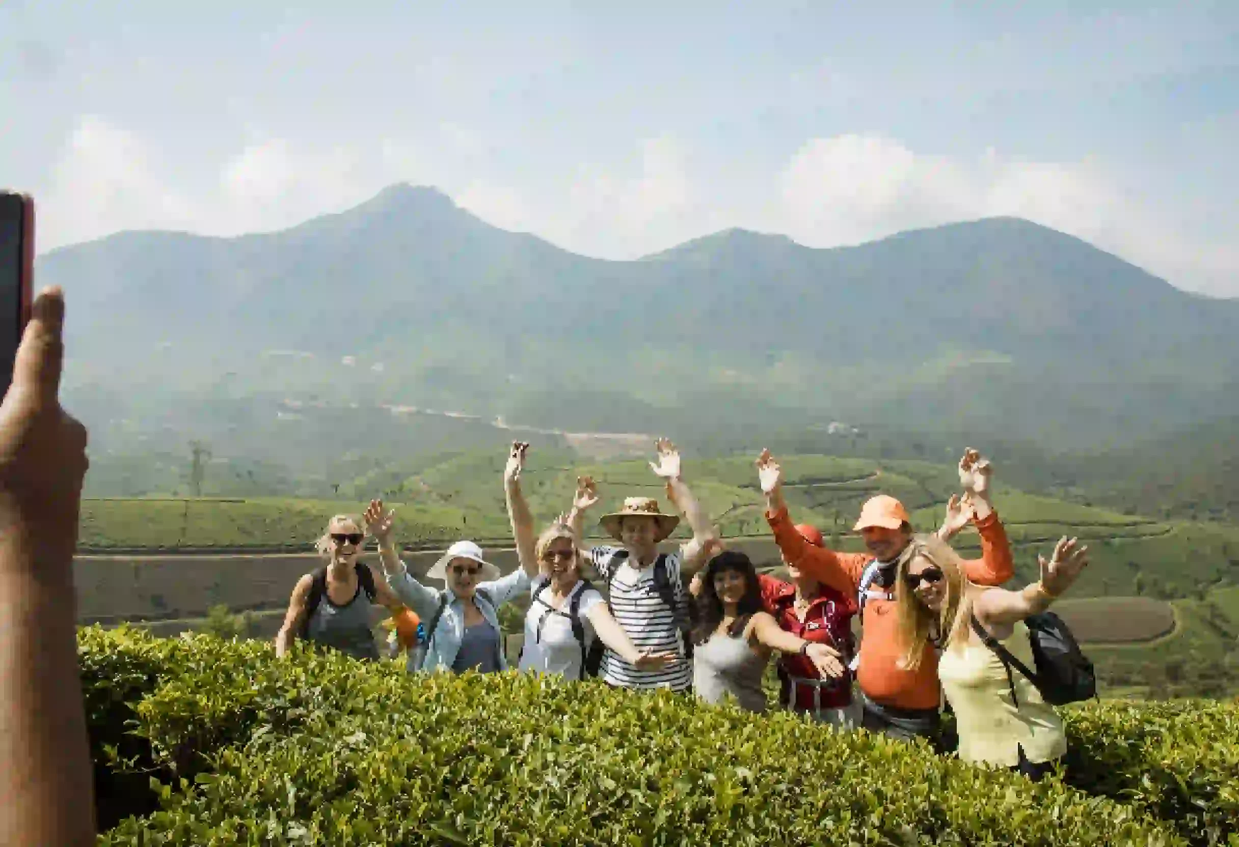 un gruppo turistico in india , miglio periodo per andare in india