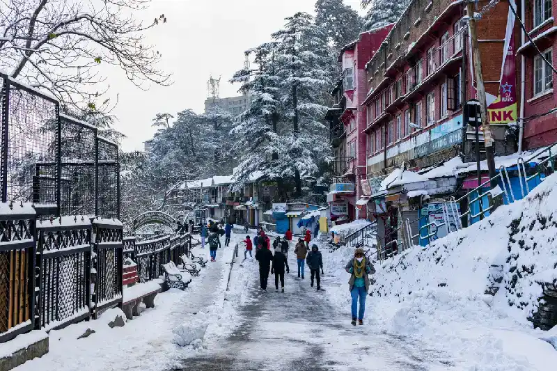india in inverno , india a dicembre