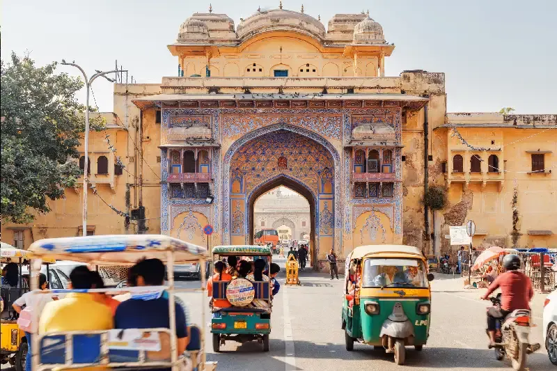 le strade dell'india , india a dicembre