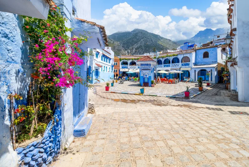 Città blu di Chefchaouen, Marocco, viaggio in Marocco