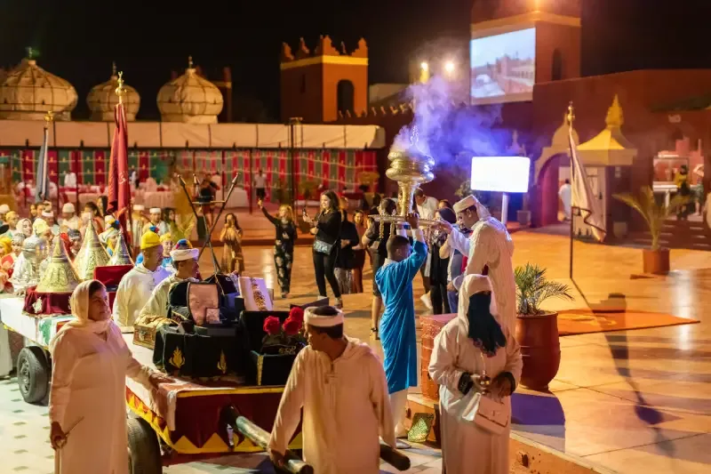 Festa del popolo a Marocco, Marocco