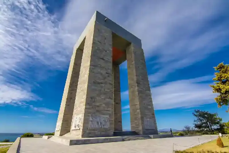 Il Memoriale dei Martiri di Canakkale (Abide), Penisola di Gallipoli