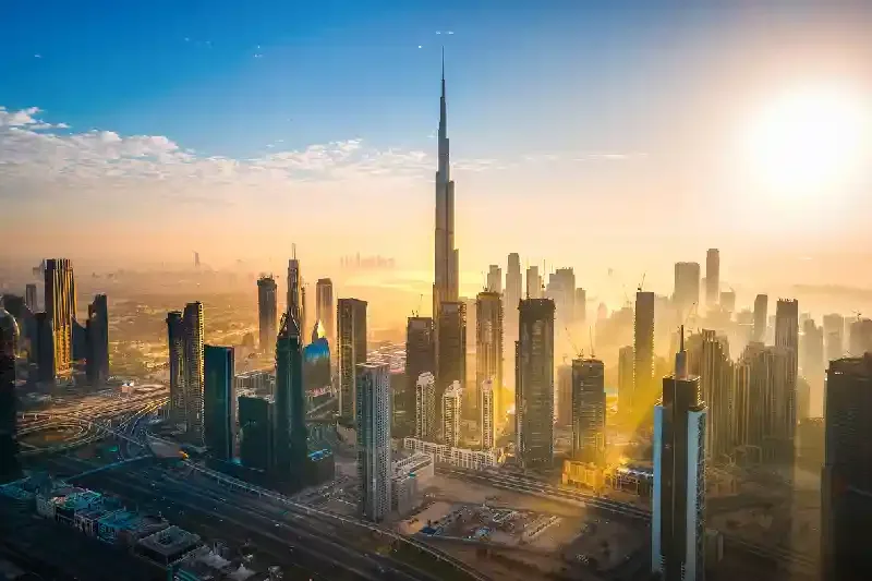 Skyline aereo del centro di Dubai, Quando andare a Dubai