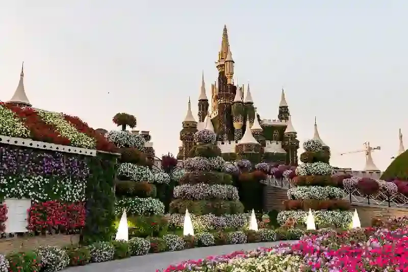 Miracle Garden a Dubai, giardino dei miracoli dubai
