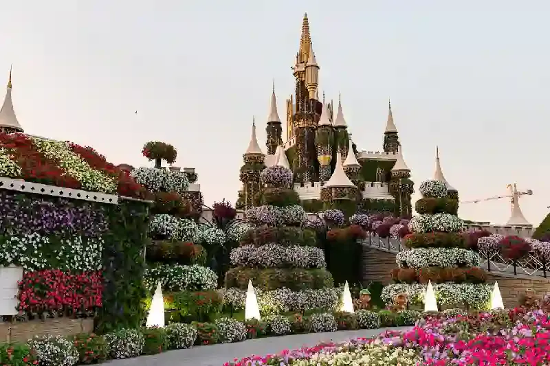 Miracle Garden a Dubai, giardino dei miracoli dubai