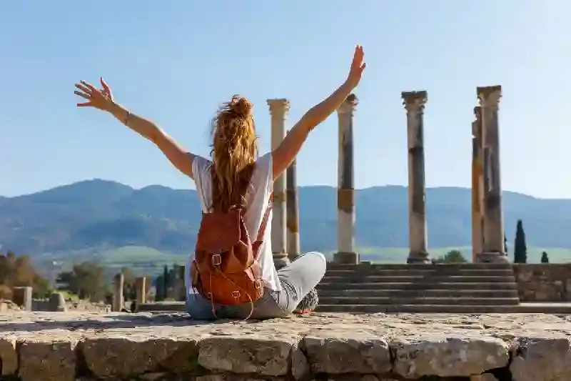 Famoso sito di rovine romane in Marocco, volubilis cosa vedere