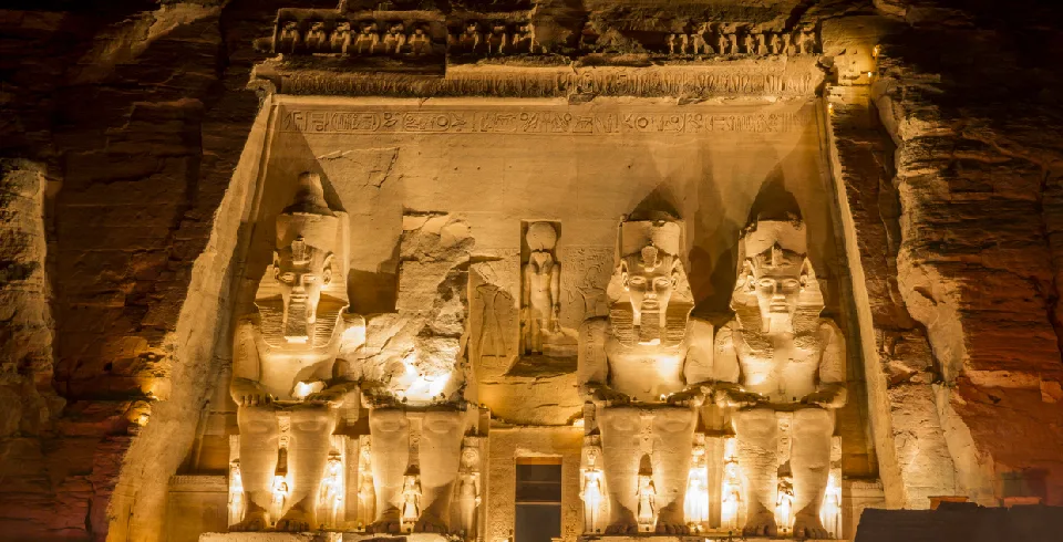 Espectaculo de luz y sonido Abu Simbel