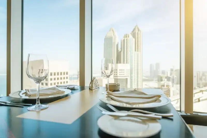 Pranzo al ristorante Abu Dhabi, dove mangiare dubai