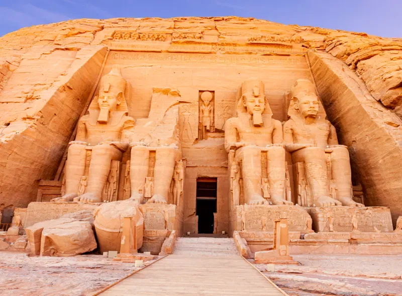 Ingresso di Abu Simbel