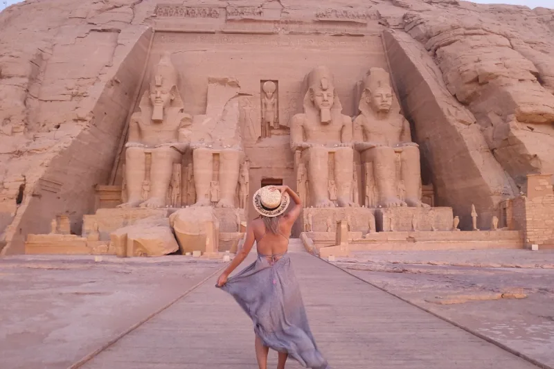 Ingresso di Abu Simbel
