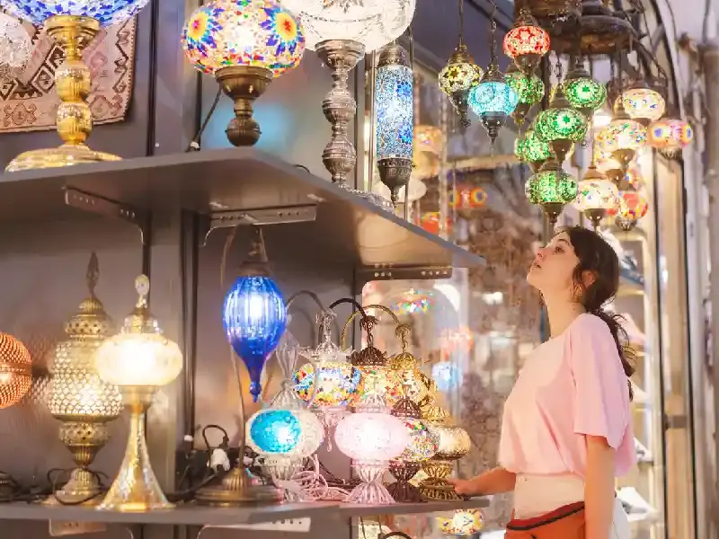 il mercato di istanbul , gran bazar di istanbul