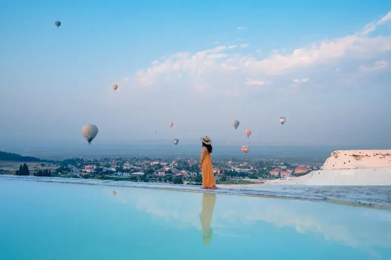 bagni termali pamukkale, pamukkale turchia