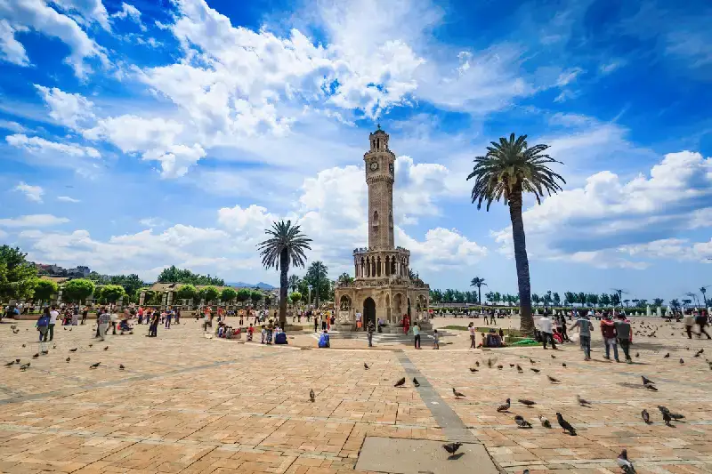 la torre orologgio di izmir, izmir tuchia