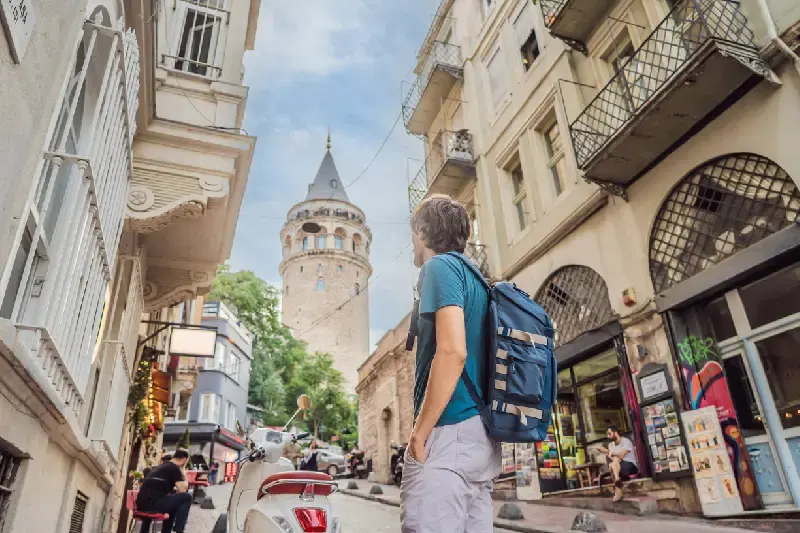 torre di galata istanbul , citta di istanbul