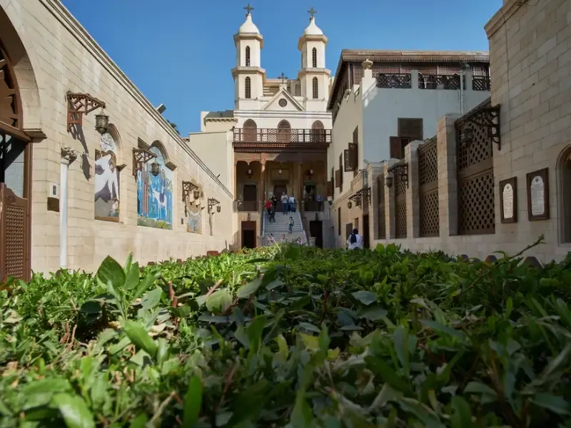 La chiesa sospesa in egitto