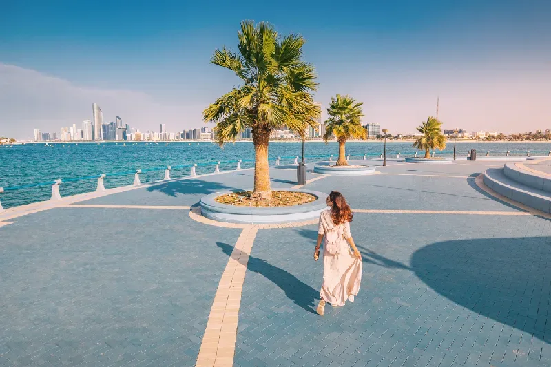 Dubai mare , Caldo a dubai 