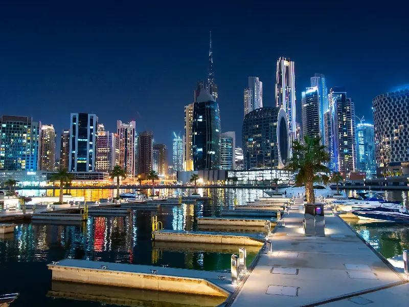Dubai moderna ,Dubai in inverno