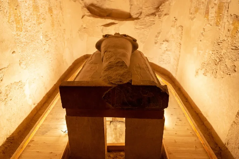 Tumba del faraón Seti II en el Valle de los Reyes, Luxor, Egipto