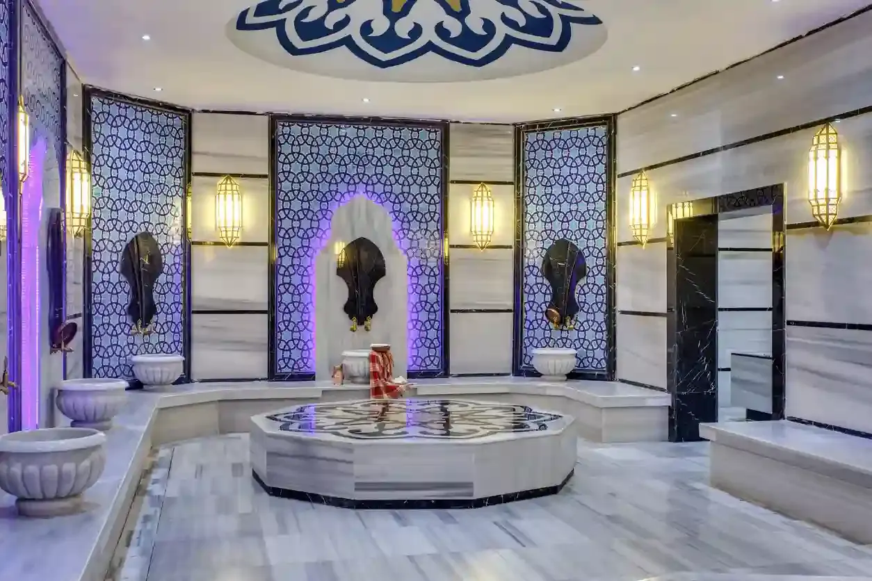 Meraviglioso salone per l'accesso all'Hammam turco a Istanbul