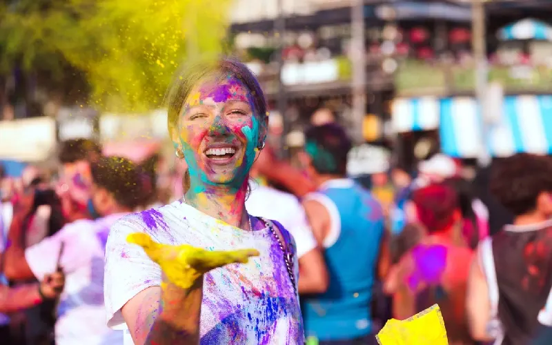 holi, festa dei colori india