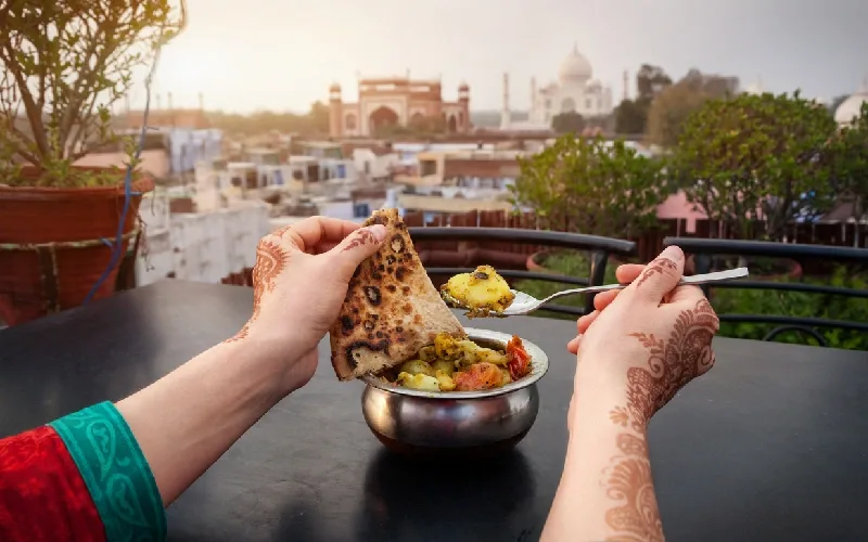 Cibo indiano tra le cose da provare e da fare una volta in India.