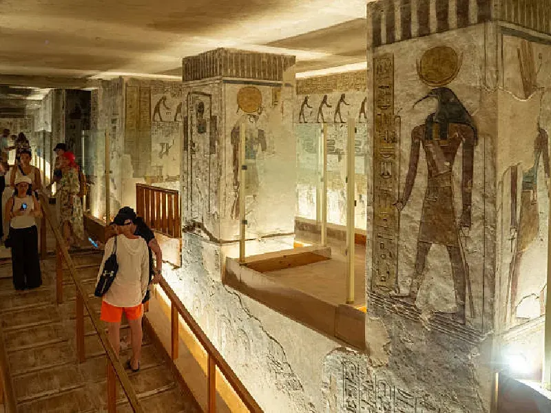 La tomba di Amenofi III