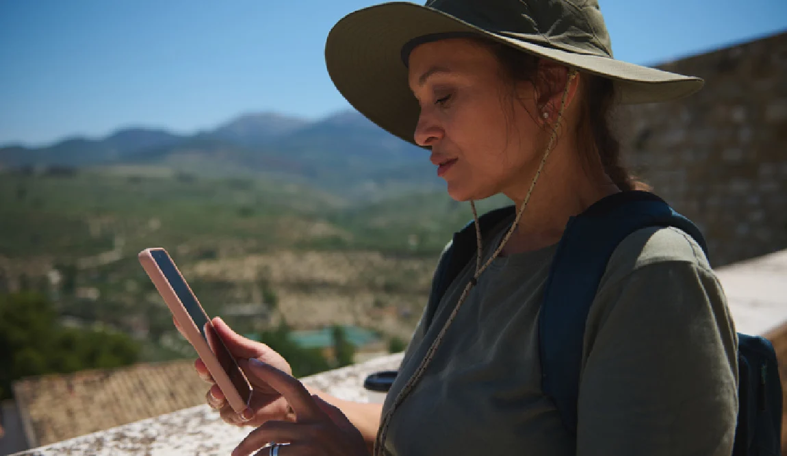 Guía de viaje en el movil