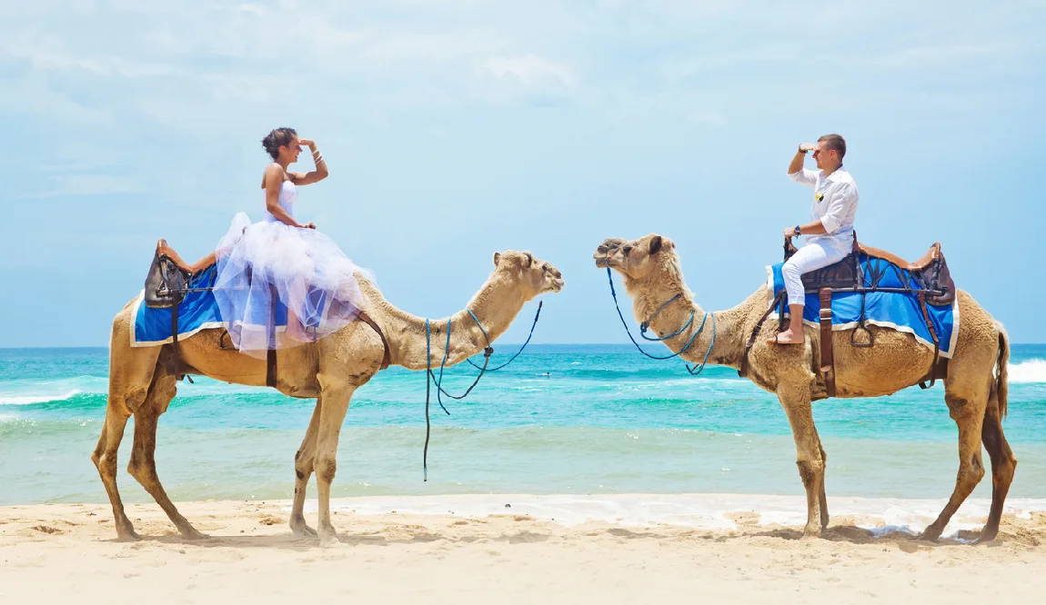 pareja en egipto
