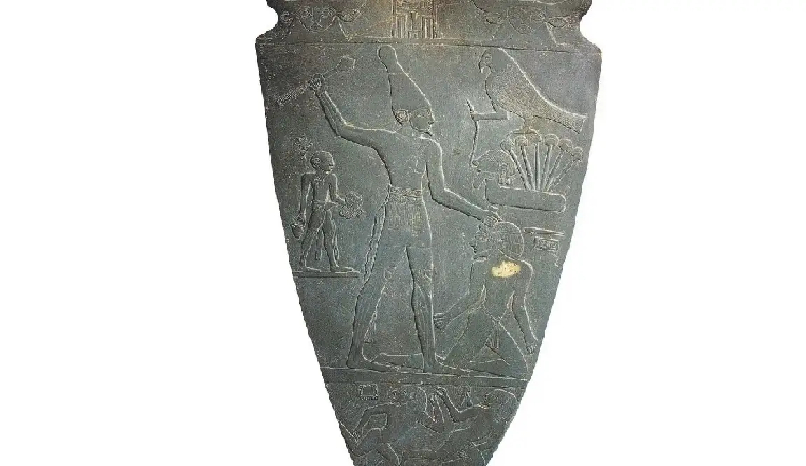 Cara principal de la Paleta de Narmer