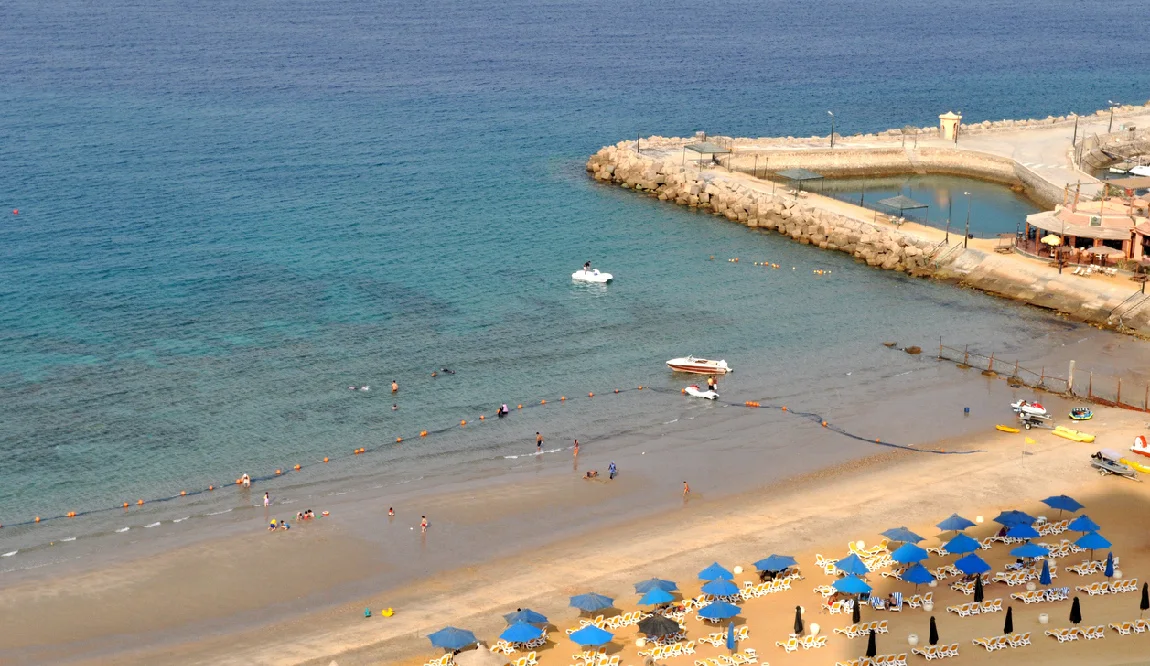 la playa de Ain Sokhna