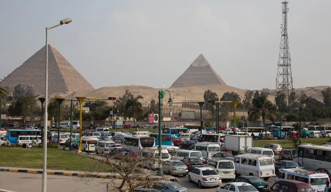 El transporte en Egipto