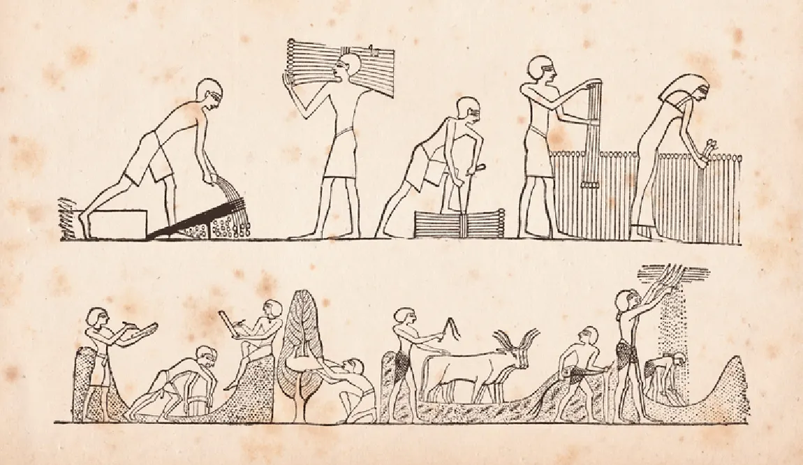 El trabajo en el antiguo egipto