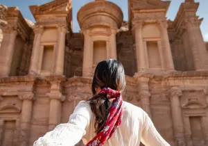 Una Coppia a Wadi Rum, egitto e giordania