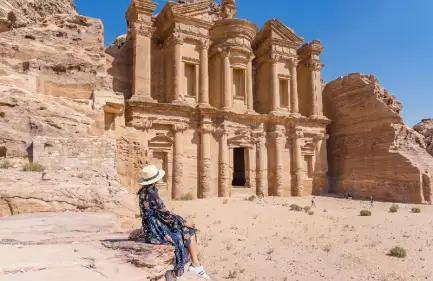Escursione a Petra da Sharm El Sheikh, Una persona a Giordania