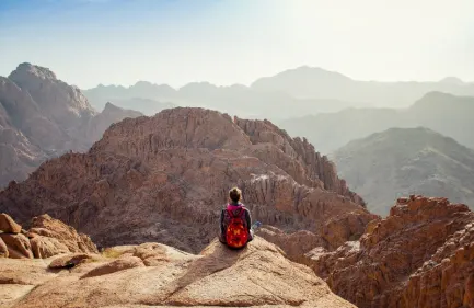 Monastero Santa Caterina del Sinai, una donna alla montagna