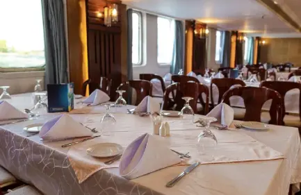 il ristorante della crociera m.s nile quest