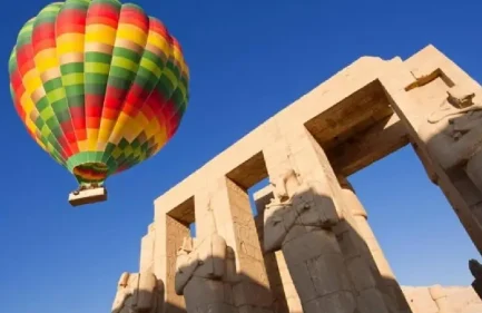 la mongolfiera a luxor, viaggio a luxor lusso