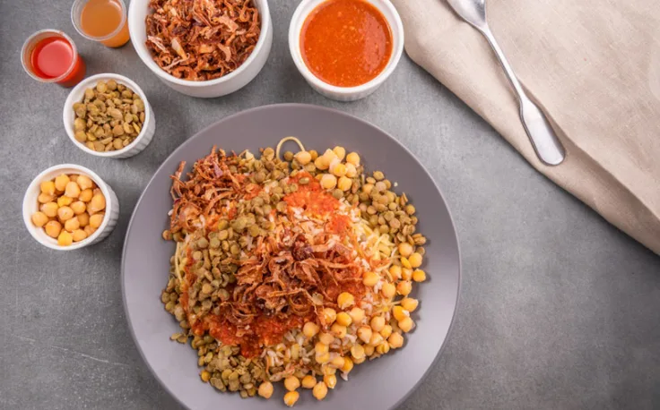 koshari, piatti tipici egiziani