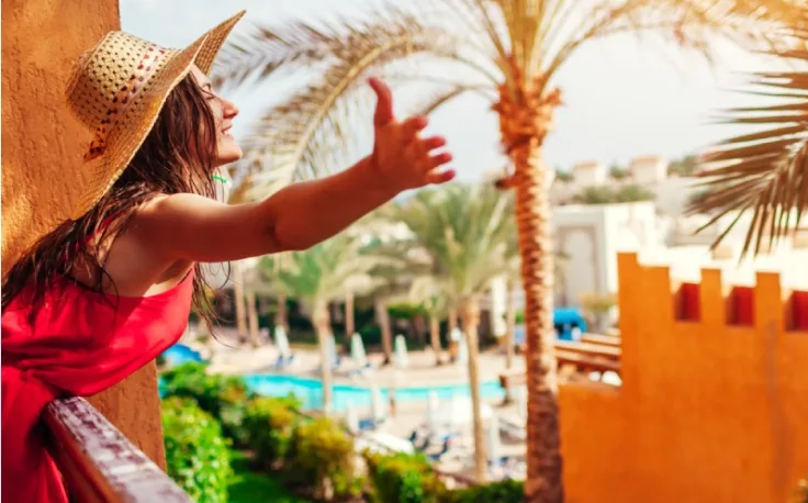 Mar Rosso località più belle, una donna sul Mar Rosso