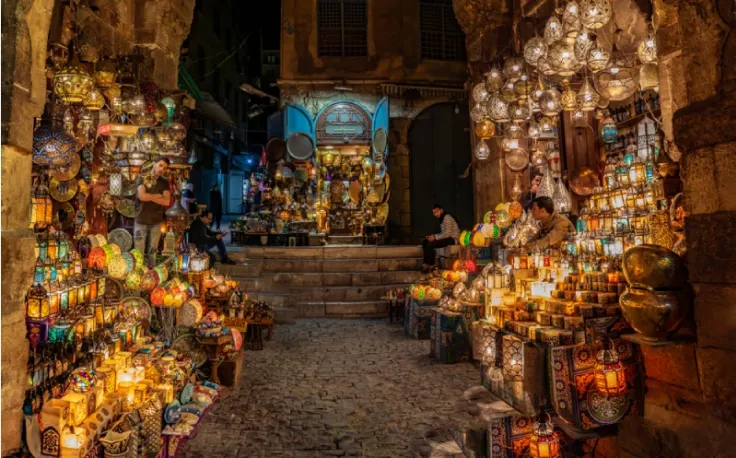 Inverno in Egitto, Khan el Khalili